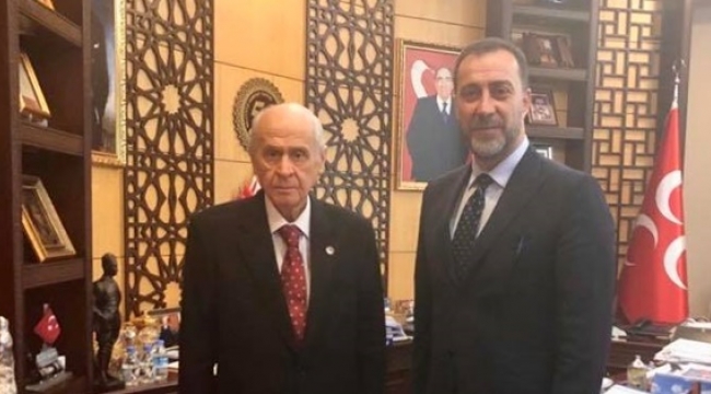 Başkan Yılmaz, MHP Lideri Bahçeli İle Görüştü