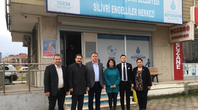 CHP'den İSEM Silivri Engelli Merkezi'ne Ziyaret