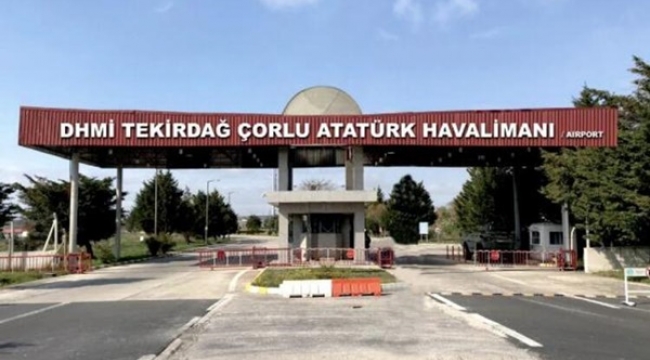 Çorlu Atatürk Havalimanı'nda Uçuşlara Ara Verildi