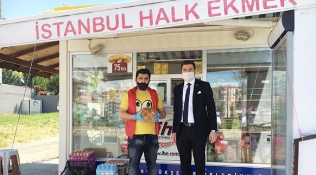 İBB'nin 1 TL'lik Ramazan Pidesi Satış Noktası Yeni Mahalle'de