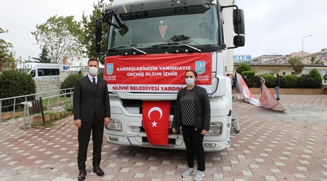 Silivri'den İzmir'e: "Kardeşlerimizin Yanındayız"