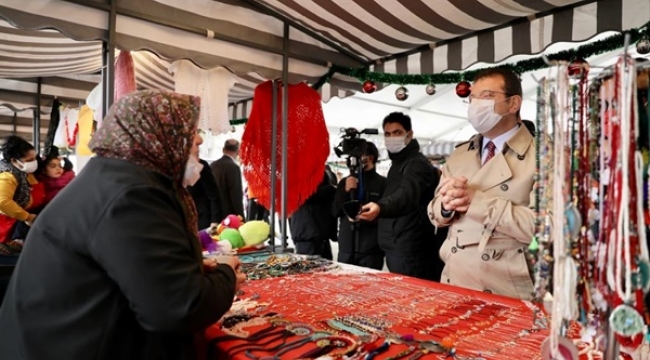 İmamoğlu'ndan Kadın Girişimciye: "Bu imkanlar sizin. Biz sadece doğru kullandırıyoruz"