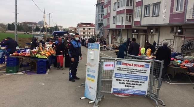 Selimpaşa Yoğurthane Mevkii Halk Pazarı Hizmete Başladı