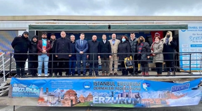 Erzurum'un tanıtım aracına yoğun ilgi