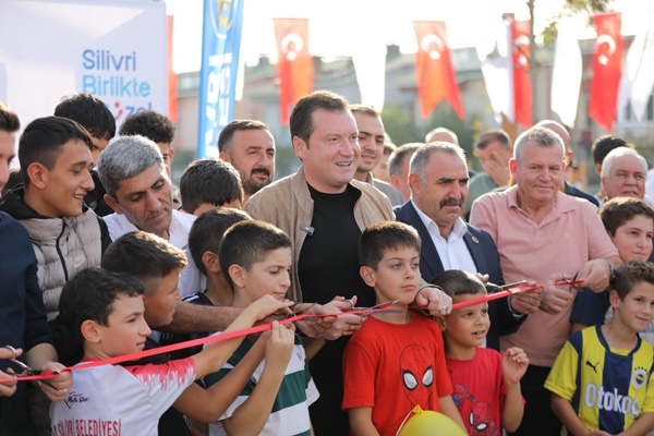 Silivri Belediye Başkanı Bora Balcıoğlu, Birlik Parkı Açılışını Gerçekleştirdi