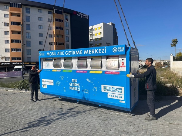 Silivri Belediyesi, Mobil Atık Getirme Merkezlerinin Sayısını Artırıyor