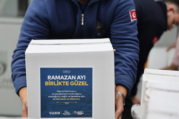 Silivri Belediyesi'nden Ramazan'da Dayanışma Eli