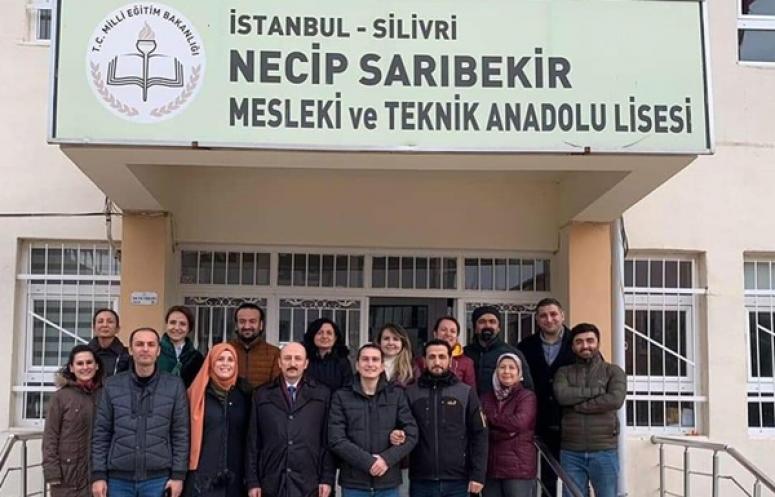 İl Milli Eğitim Müdür Yardımcısı Silivri'deydi