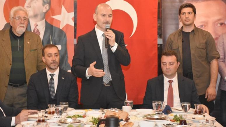 Başkan Yılmaz, Bakan Soylu ile birlikte sahur yaptı