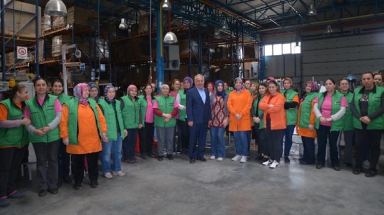 Değirmenci fabrika ziyaretlerini sürdürüyor